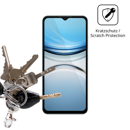 Schutz gegen Kratzer auf dem Oukitel C2 Glas durch Schlüssel oder Ähnliches