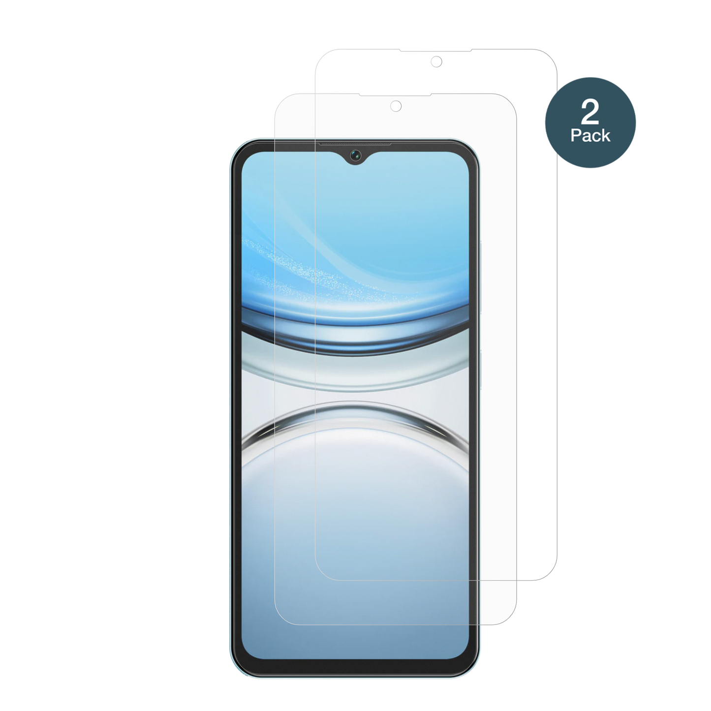 OukitelC2 mit aufgebrachter dipos Panzerfolie, die lästige Fingerabdrücke minimiert