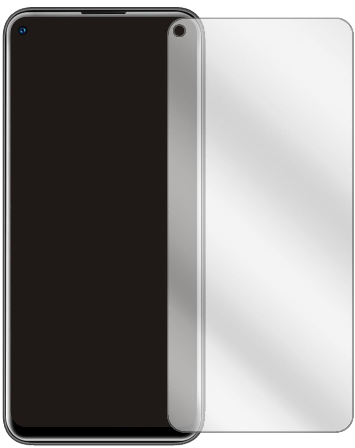 1x Schutzfolie klar für Oukitel C21 Pro Display-Schutzfolie