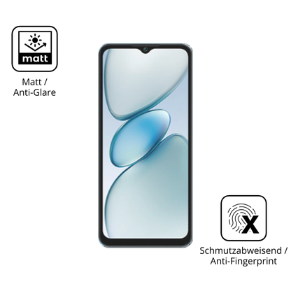 9H Hartbeschichtete, flexible Folie passend zugeschnitten für Oukitel C5