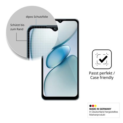 Besonders flexibler Displayschutz mit Anti-Shock-Schicht im Materialmix