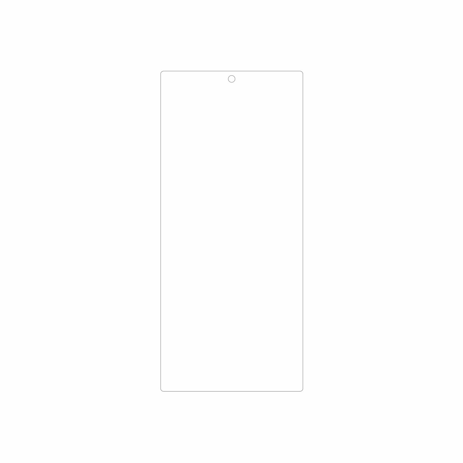 dipos Displayschutz für OUKITEL C62 Pro, mattierte Oberfläche, geringe Dicke und perfekte Passform