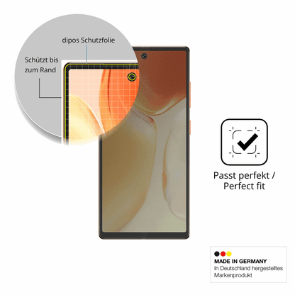 Blickschutzfolie für Oukitel C66 matt Schutzfolie Privacy