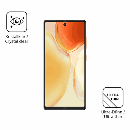 4x Schutzfolie klar für Oukitel C66 Display-Schutzfolie