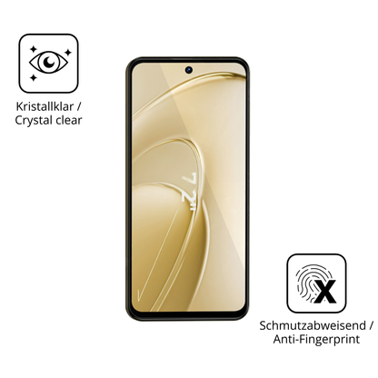 Flexible TPU-Folie passend zugeschnitten für Oukitel C68 Plus, vollständige Abdeckung