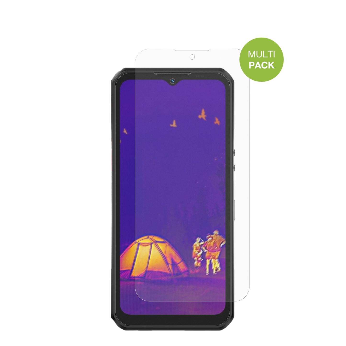 4x Schutzfolie matt für Oukitel WP55 Ultra Outdoor Display-Schutzfolie