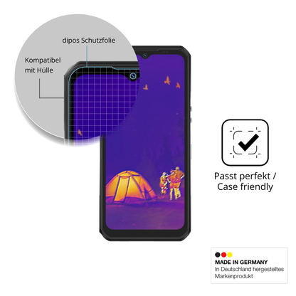 4x Schutzfolie matt für Oukitel WP55 Ultra Outdoor Display-Schutzfolie