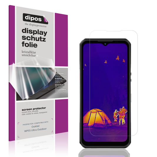 4x Schutzfolie klar für Oukitel WP55 Ultra Outdoor Display-Schutzfolie