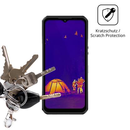 4x Schutzfolie klar für Oukitel WP55 Ultra Outdoor Display-Schutzfolie