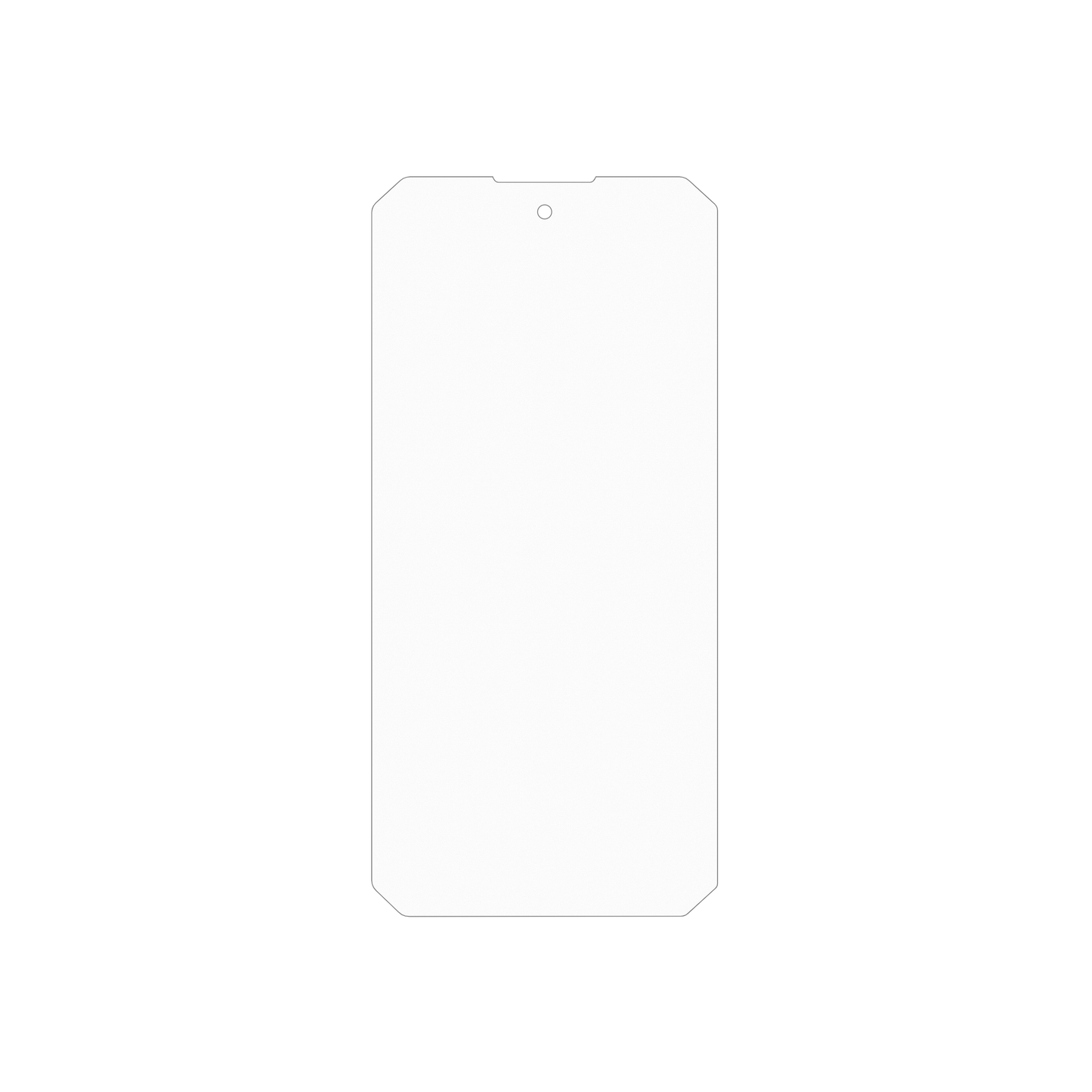 dipos Displayschutz für OUKITEL WP60 5G, mattierte Oberfläche, geringe Dicke und perfekte Passform