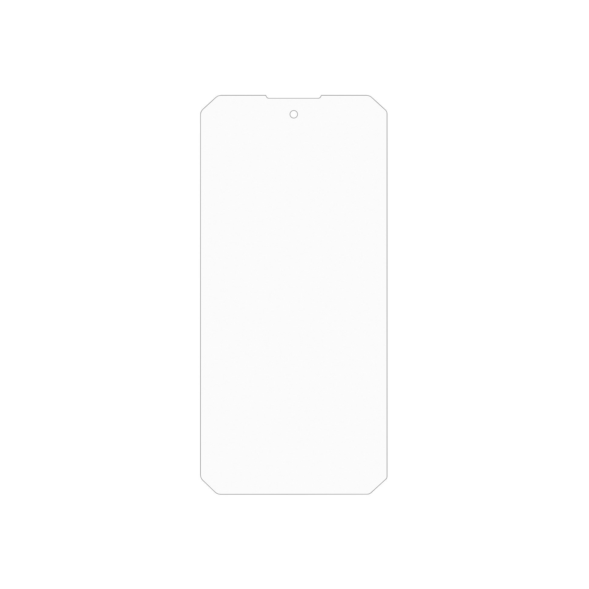 dipos Displayschutz für OUKITEL WP60 5G, mattierte Oberfläche, geringe Dicke und perfekte Passform