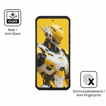 9H Hartbeschichtete, flexible Folie passend zugeschnitten für OUKITEL WP60 5G