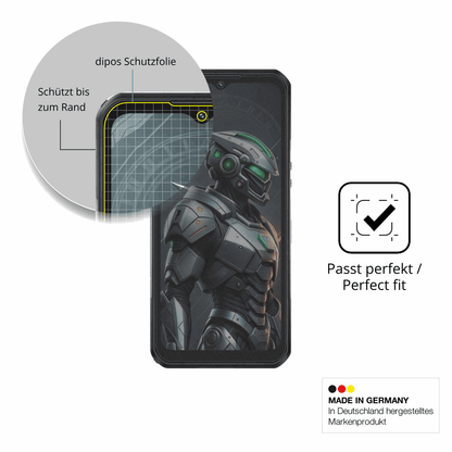 Schutz gegen Kratzer auf dem oukitelwp62 5g Glas durch Schlüssel oder Ähnliches