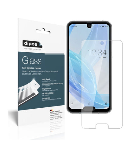 1x 9H Schutzfolie für Sharp Aquos R2 Compact Panzerfolie