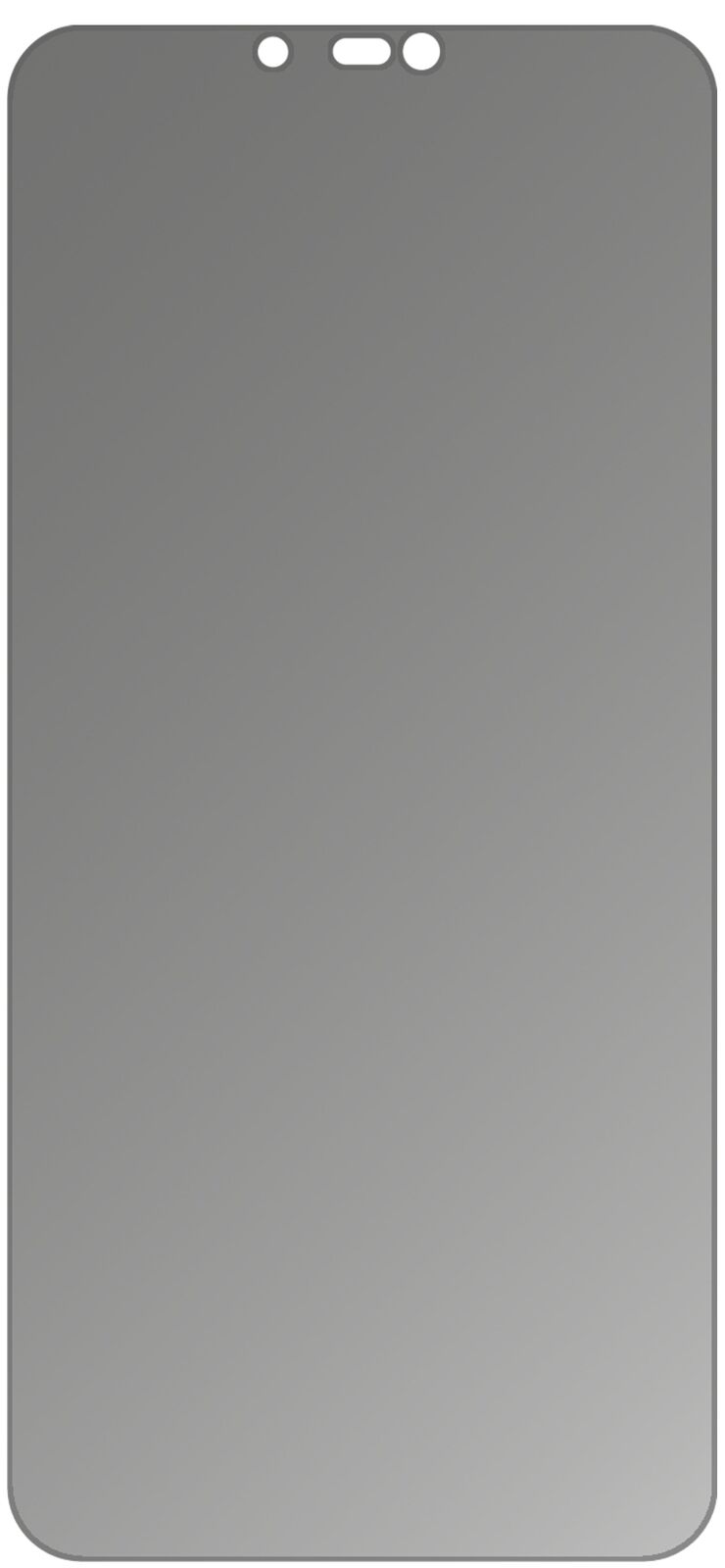 dipos Displayschutz für Panasonic Eluga X1, mattierte Oberfläche, Blickschutzfilter und perfekter Passform