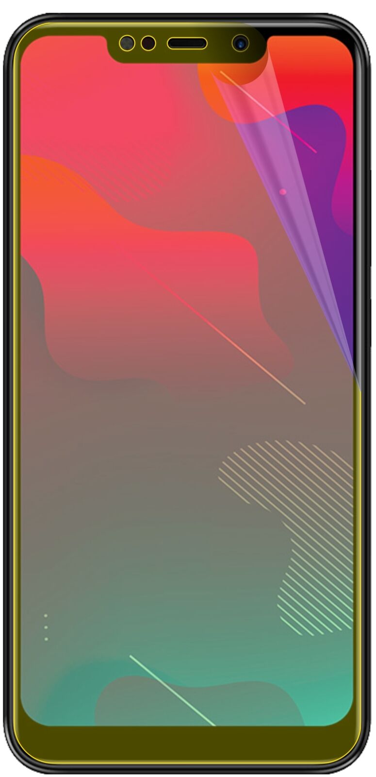 dipos Displayschutz für Panasonic Eluga Z1 Pro, transparente Oberfläche, geringe Dicke und perfekte Passform