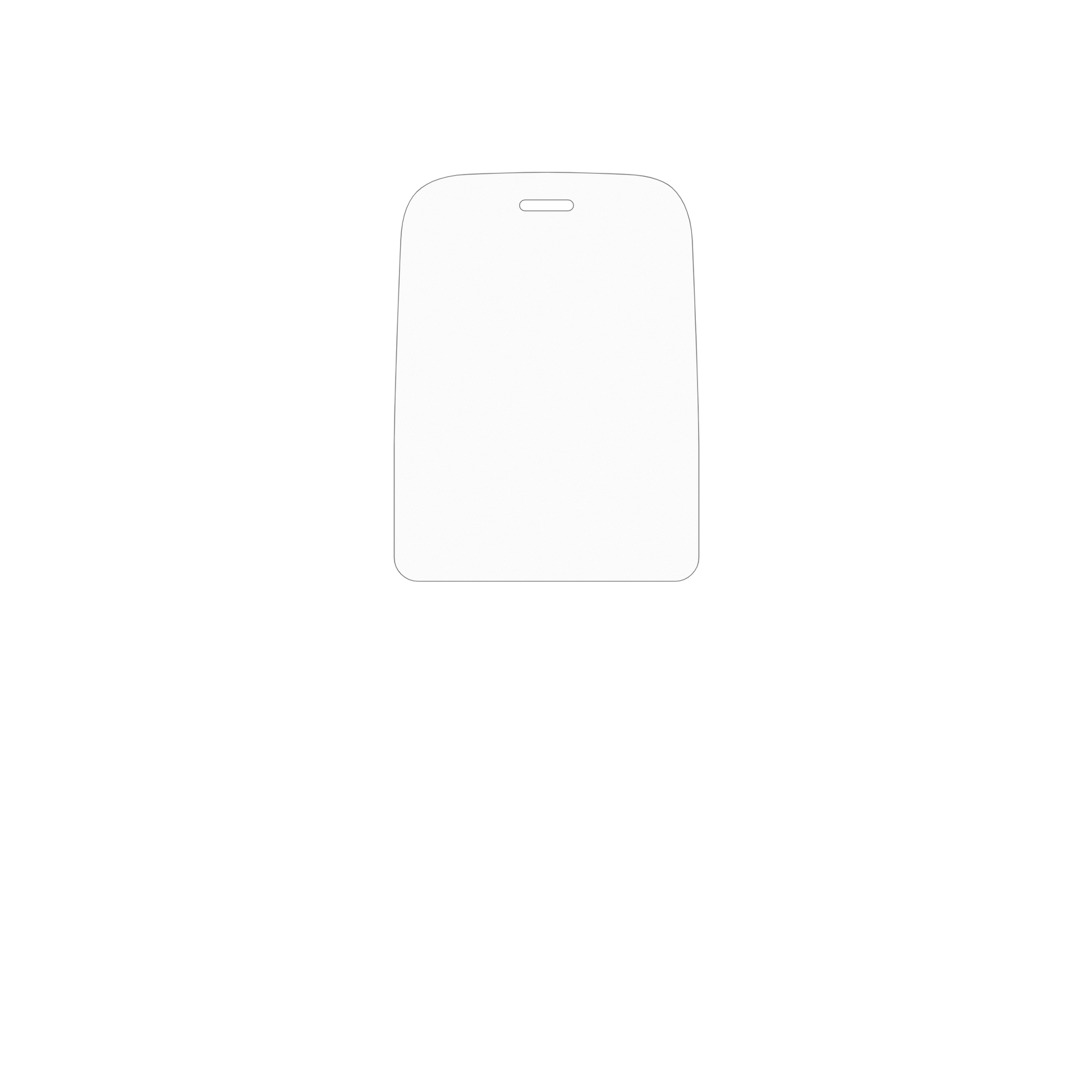 dipos Displayschutz für Panasonic KX-TF400, mattierte Oberfläche, geringe Dicke und perfekte Passform