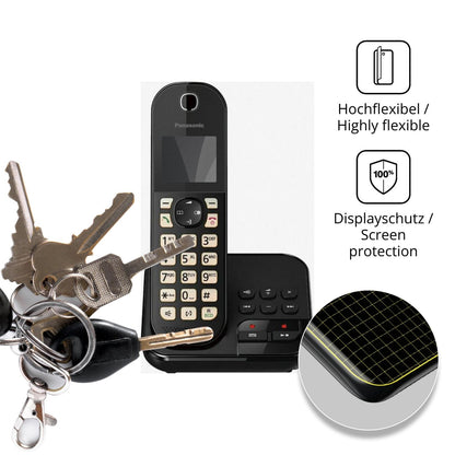 Full Cover Privacy Blickschutzfolie für Panasonic KX-TGC463