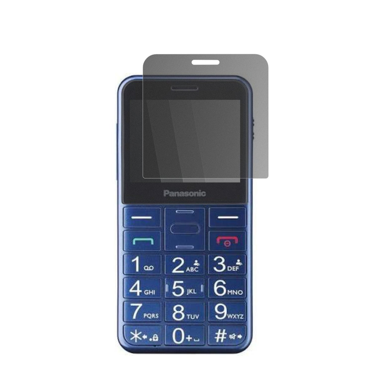 Blickschutzfolie für Panasonic KX-TU155 matt Schutzfolie Privacy