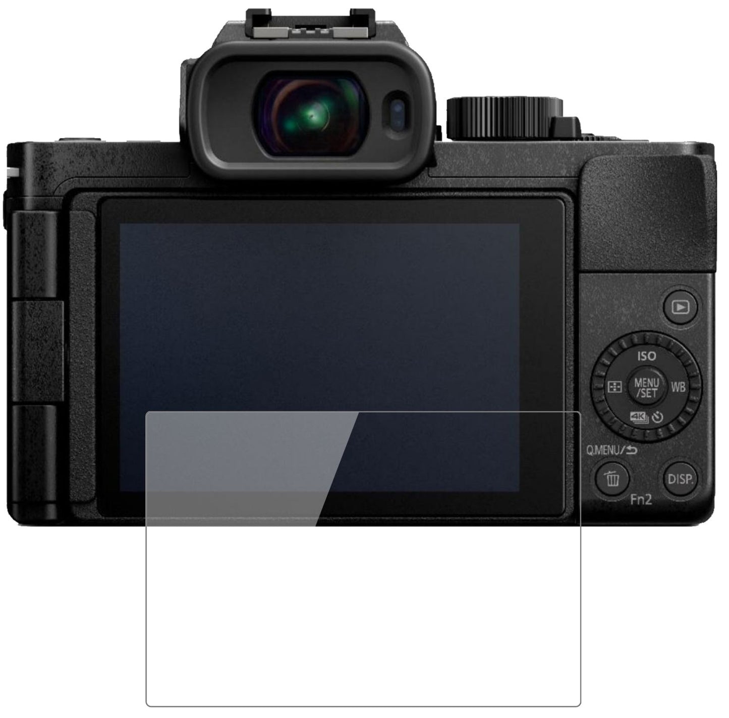 2x 9H Schutzfolie für Panasonic Lumix DC-G110 Panzerfolie