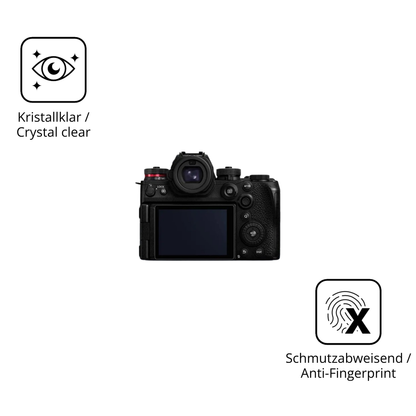 Flexible TPU-Folie passend zugeschnitten für Panasonic Lumix DC-S1II, vollständige Abdeckung