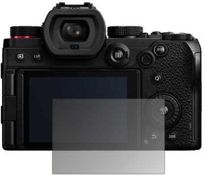 Blickschutzfolie von dipos passend für Panasonic Lumix DC-S5, präziser Zuschnitt und blasenfrei montiert