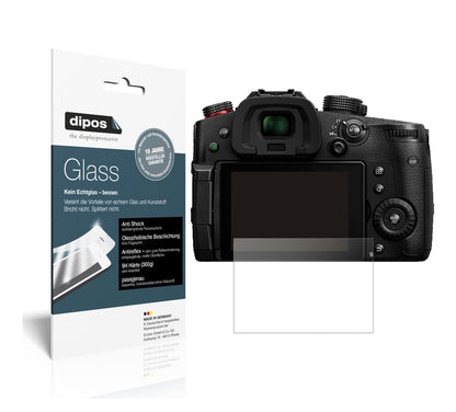 2x 9H Schutzfolie matt für Panasonic Lumix GH5 II Panzerfolie