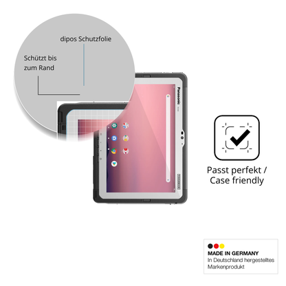 Besonders flexibler Displayschutz mit Anti-Shock-Schicht im Materialmix