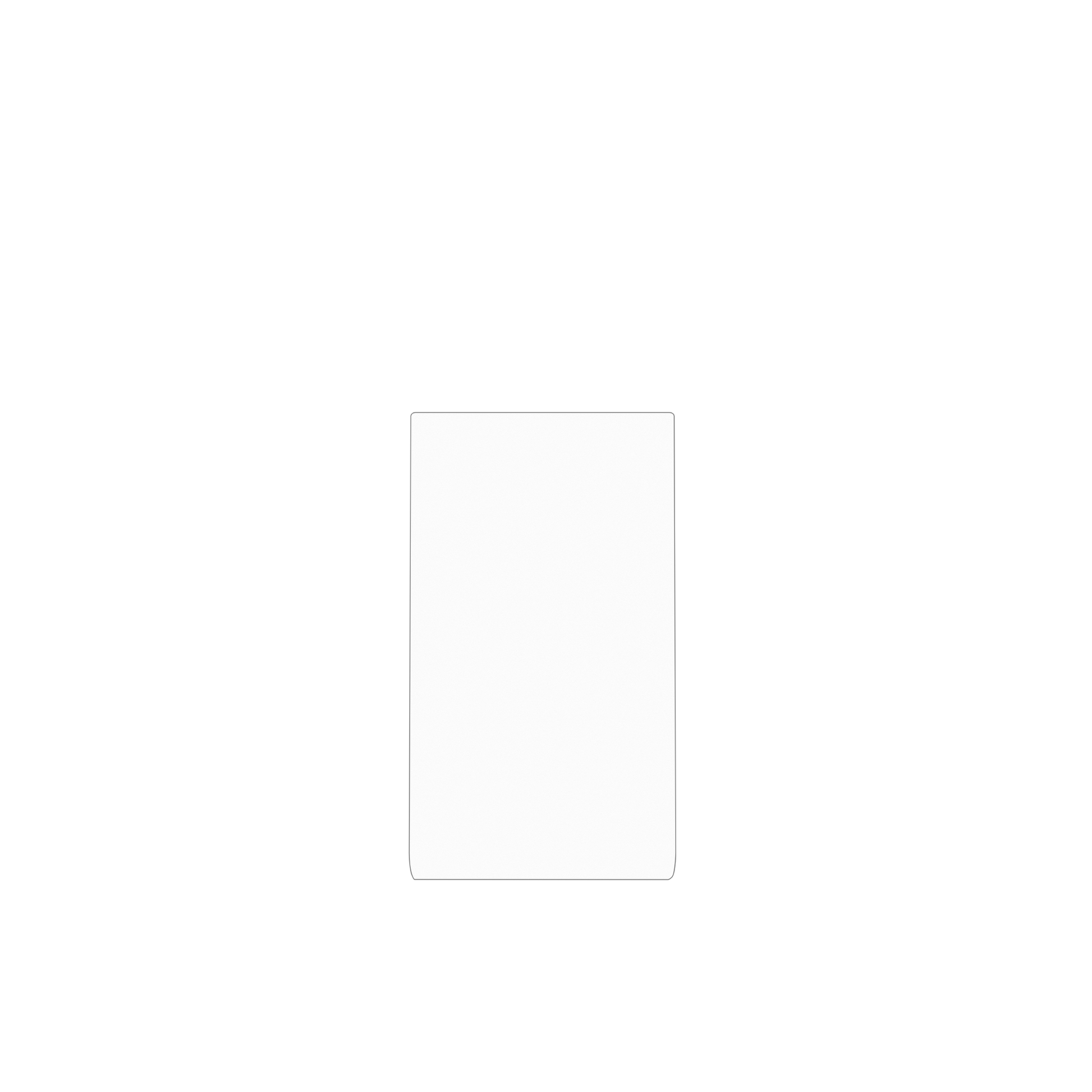 dipos Displayschutz für Panox V3, mattierte Oberfläche, geringe Dicke und perfekte Passform