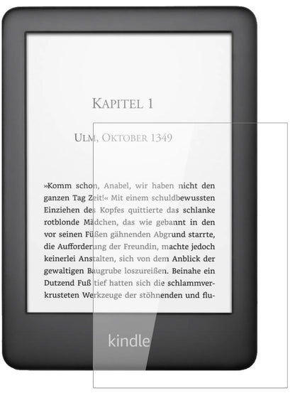 Klare Displayschutzfolie von dipos passend für Amazon Kindle E-Reader der 10. Generation (2019), 9H kratzfest und blasenfrei montiert