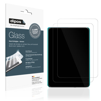 Klare Displayschutzfolie von dipos passend für Amazon Kindle Kids Edition 11.Gen 2024, 9H kratzfest und blasenfrei montiert