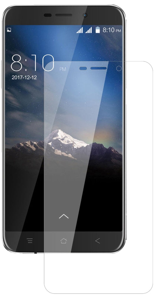 Klare Displayschutzfolie von dipos passend für Blackview A10, 9H kratzfest und blasenfrei montiert