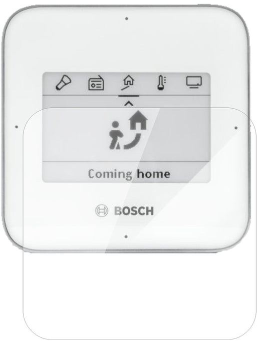 Klare Displayschutzfolie von dipos passend für Bosch Smart Home Twist (Fernbedienung), 9H kratzfest und blasenfrei montiert
