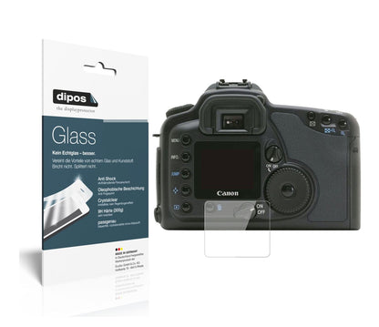 Klare Displayschutzfolie von dipos passend für Canon Eos 10D, 9H kratzfest und blasenfrei montiert