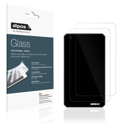 Klare Displayschutzfolie von dipos passend für Chigee AIO-6 MAX, 9H kratzfest und blasenfrei montiert