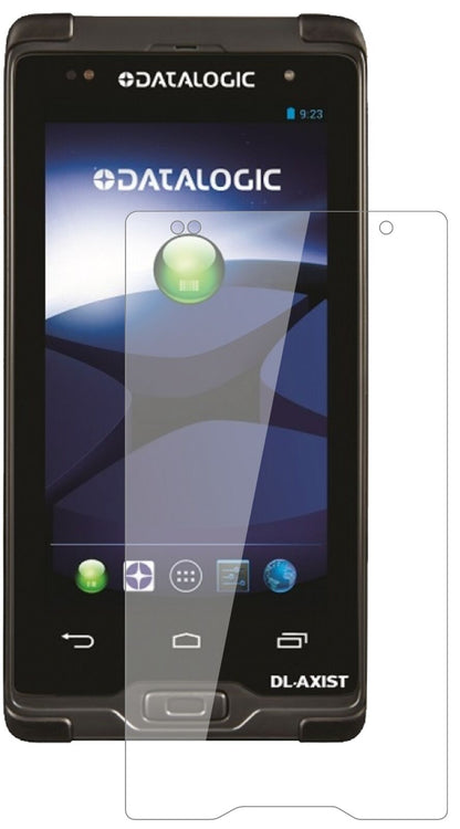 Klare Displayschutzfolie von dipos passend für Datalogic Axist, 9H kratzfest und blasenfrei montiert