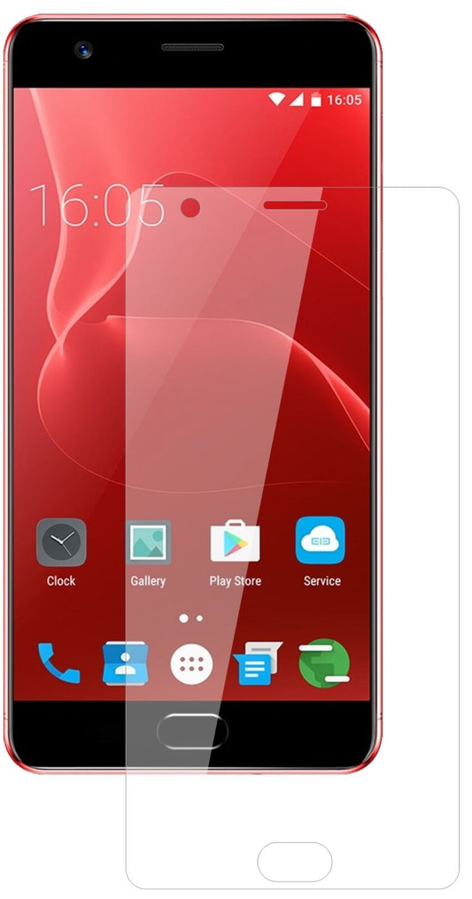 Klare Displayschutzfolie von dipos passend für Elephone P8 Max, 9H kratzfest und blasenfrei montiert