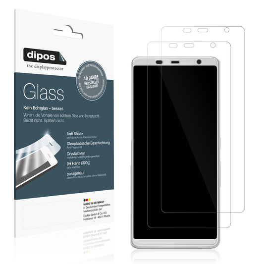 Klare Displayschutzfolie von dipos passend für Fujitsu Arrows Be F-02L, 9H kratzfest und blasenfrei montiert