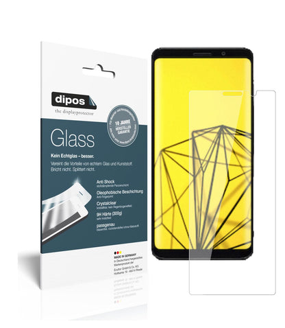 Klare Displayschutzfolie von dipos passend für Fx Tec Pro 1, 9H kratzfest und blasenfrei montiert