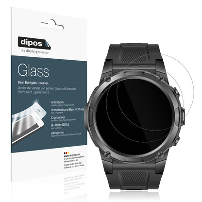 Klare Displayschutzfolie von dipos passend für Gard Pro Ultra 3, 9H kratzfest und blasenfrei montiert