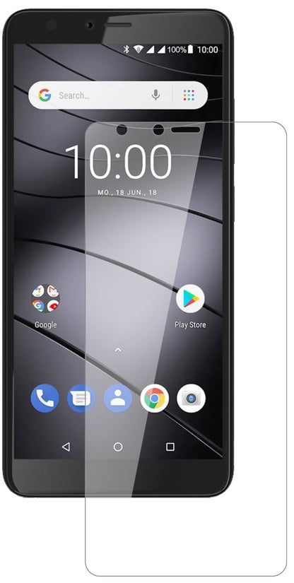 Klare Displayschutzfolie von dipos passend für Gigaset GS100, 9H kratzfest und blasenfrei montiert