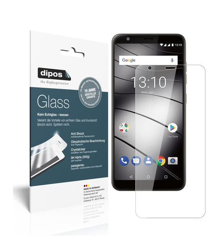 Klare Displayschutzfolie von dipos passend für Gigaset GS280, 9H kratzfest und blasenfrei montiert