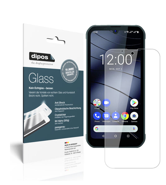 Klare Displayschutzfolie von dipos passend für Gigaset GX290, 9H kratzfest und blasenfrei montiert