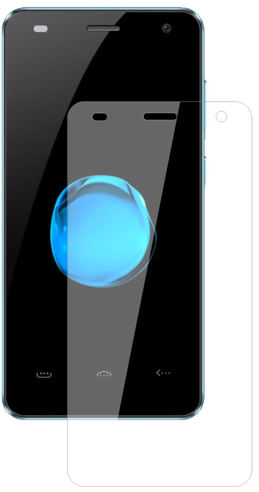 Klare Displayschutzfolie von dipos passend für HOMTOM HT26, 9H kratzfest und blasenfrei montiert