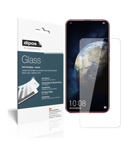 Klare Displayschutzfolie von dipos passend für Honor Magic 2, 9H kratzfest und blasenfrei montiert