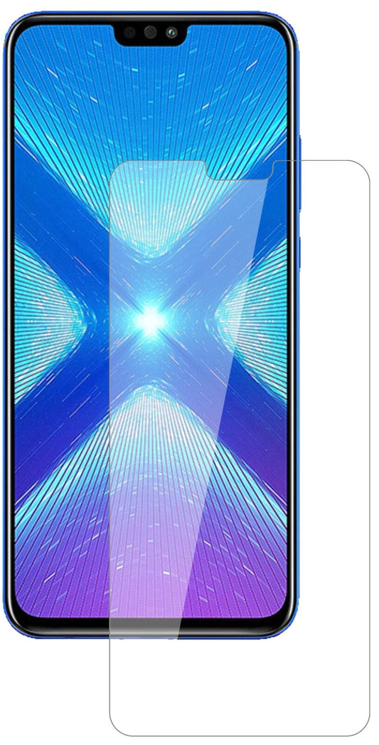 Klare Displayschutzfolie von dipos passend für Honor View 10 Lite, 9H kratzfest und blasenfrei montiert