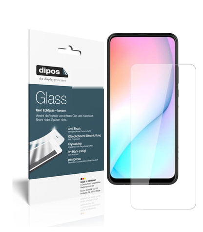 Klare Displayschutzfolie von dipos passend für Huawei Enjoy 10 Plus, 9H kratzfest und blasenfrei montiert