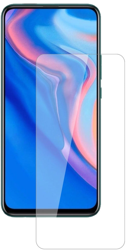 Klare Displayschutzfolie von dipos passend für Huawei P Smart Z (2019), 9H kratzfest und blasenfrei montiert