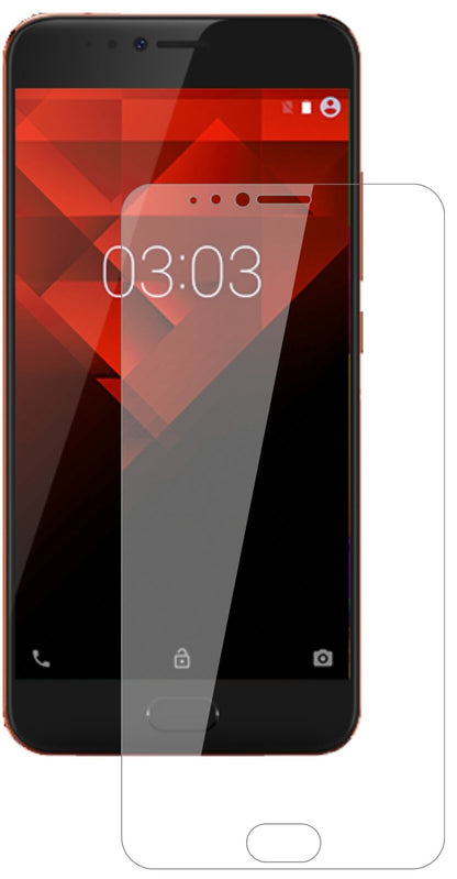 Klare Displayschutzfolie von dipos passend für NOA Element H10LE, 9H kratzfest und blasenfrei montiert