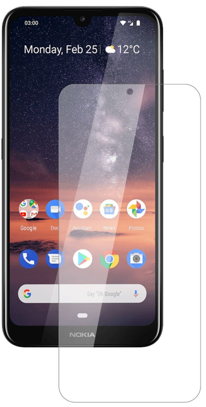 Klare Displayschutzfolie von dipos passend für Nokia 46056, 9H kratzfest und blasenfrei montiert